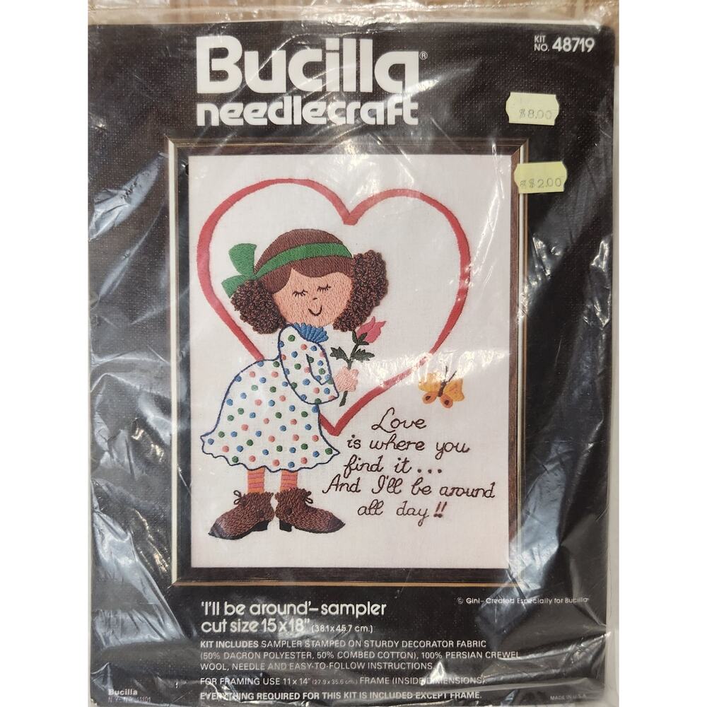 Bucilla‎ Needlecraft Kit Love is Where You Find It 48719